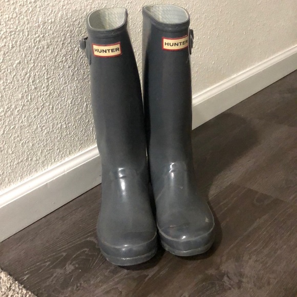 Hunter Shoes - Hunter boots original gloss tall size 7